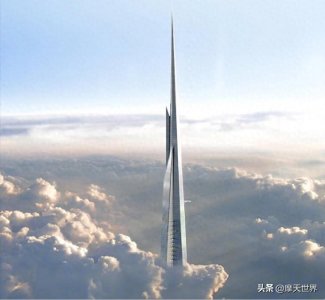 超1000米——全球在建最高楼：沙特吉达塔，灯火通明，即将复工！