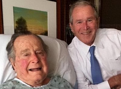 ​老布什人生的最后一天：回光返照吃三个鸡蛋，为小布什留四字遗言