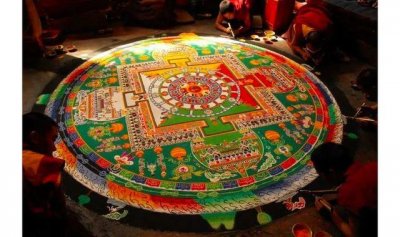 ​儿童版画绘画入门（超有趣的儿童版画这样玩--印出美丽的曼陀罗）