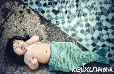 越南惊现史上最萌美人鱼：网络走红