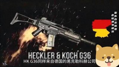 世界上最坚固的突击步枪——G36