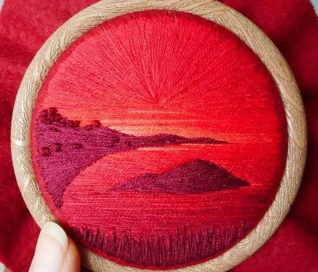 简单的手工刺绣入门教程（14个基础刺绣针法教程）(5)