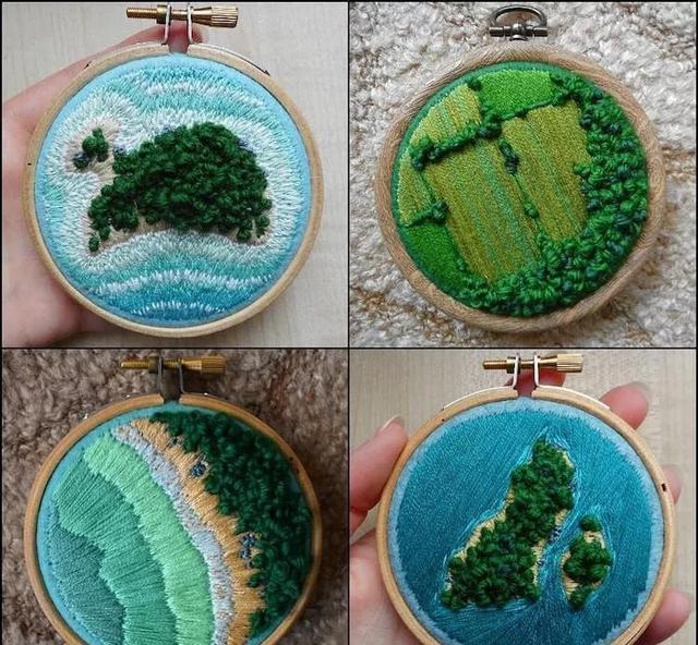 简单的手工刺绣入门教程（14个基础刺绣针法教程）(21)