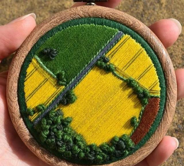 简单的手工刺绣入门教程（14个基础刺绣针法教程）(14)