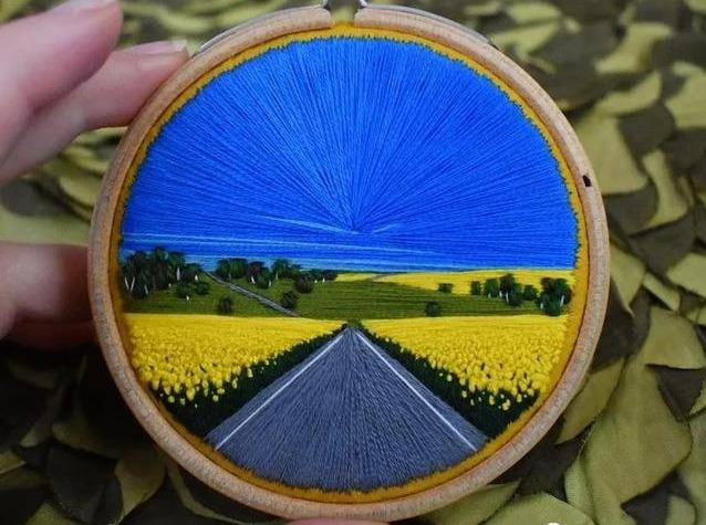 简单的手工刺绣入门教程（14个基础刺绣针法教程）(10)