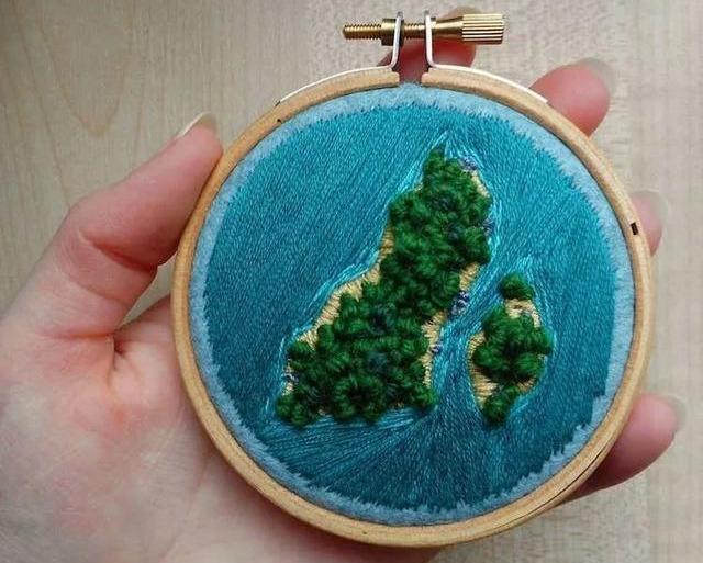 简单的手工刺绣入门教程（14个基础刺绣针法教程）(3)