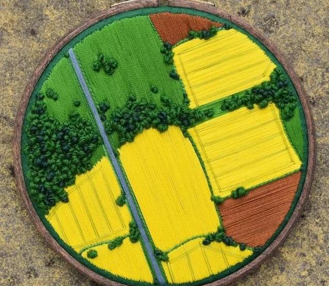 简单的手工刺绣入门教程（14个基础刺绣针法教程）(12)