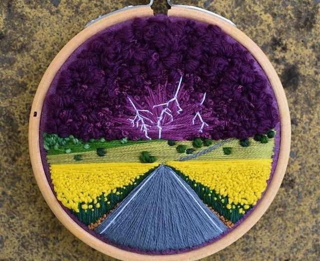 简单的手工刺绣入门教程（14个基础刺绣针法教程）(7)