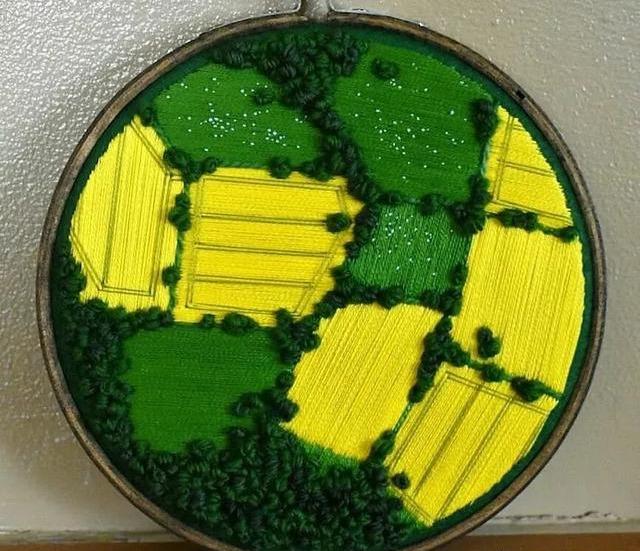 简单的手工刺绣入门教程（14个基础刺绣针法教程）(18)