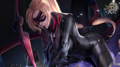 王者荣耀：阿轲暗夜猫娘优化？新海报造型销魂？只可惜今天愚人节