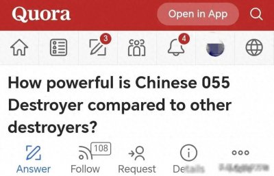 ​外国网友热聊中国055驱逐舰，惊叹，有这么强吗？