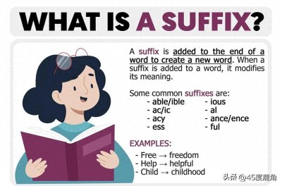 ​巧记单词：学会词缀(affix)，事半功倍-Suffix（高频后缀）